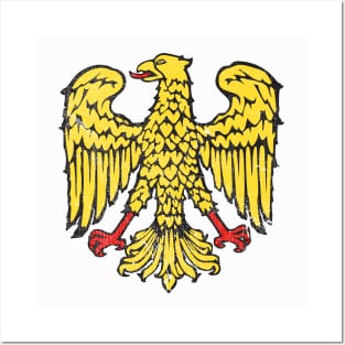 Friuli Eagle Coat of Arms / Vintage Style Posters and Art